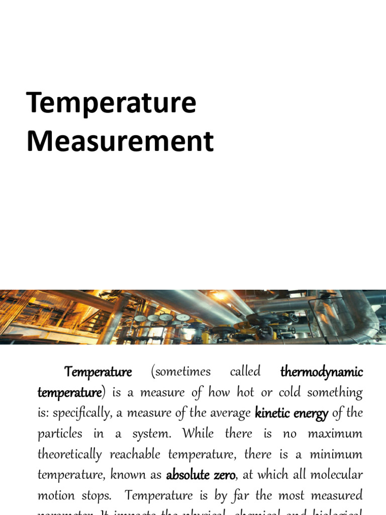 Understanding Thermometers and Temperature | PDF | Thermocouple ...