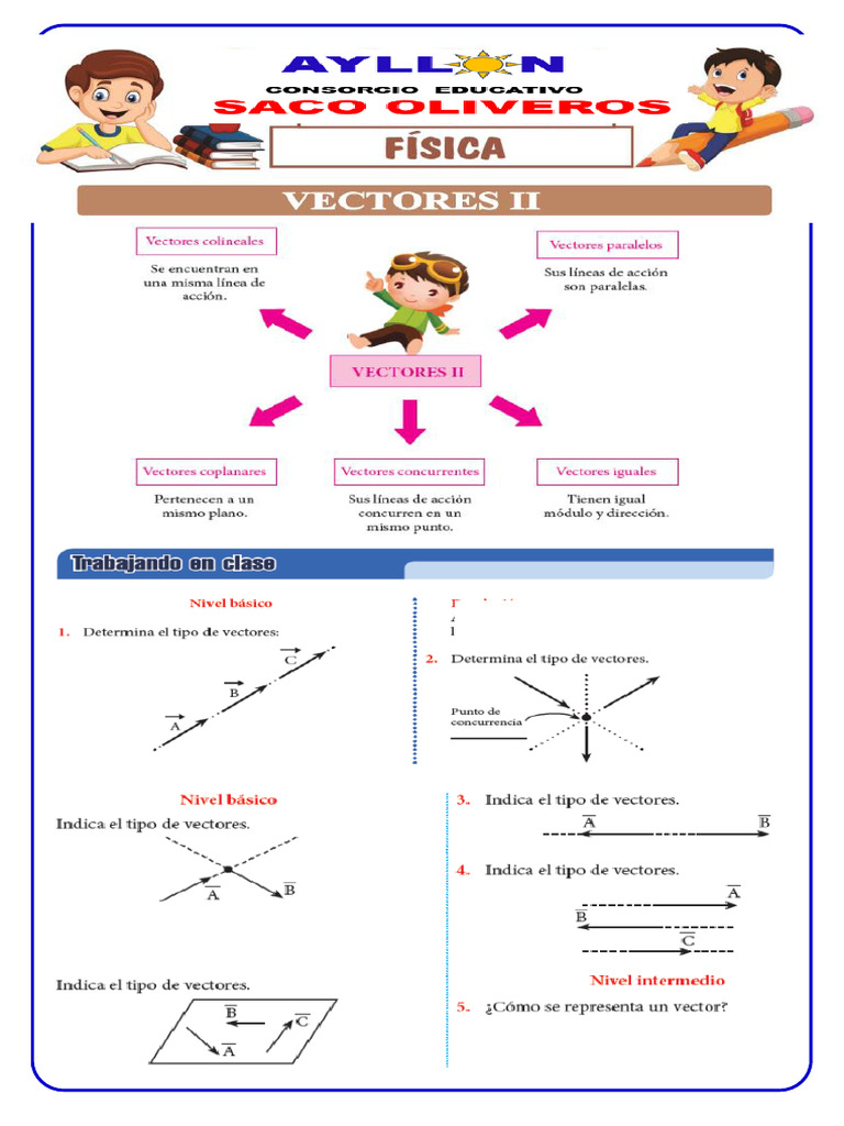 Tipos de Vectores IV Ciclo | PDF