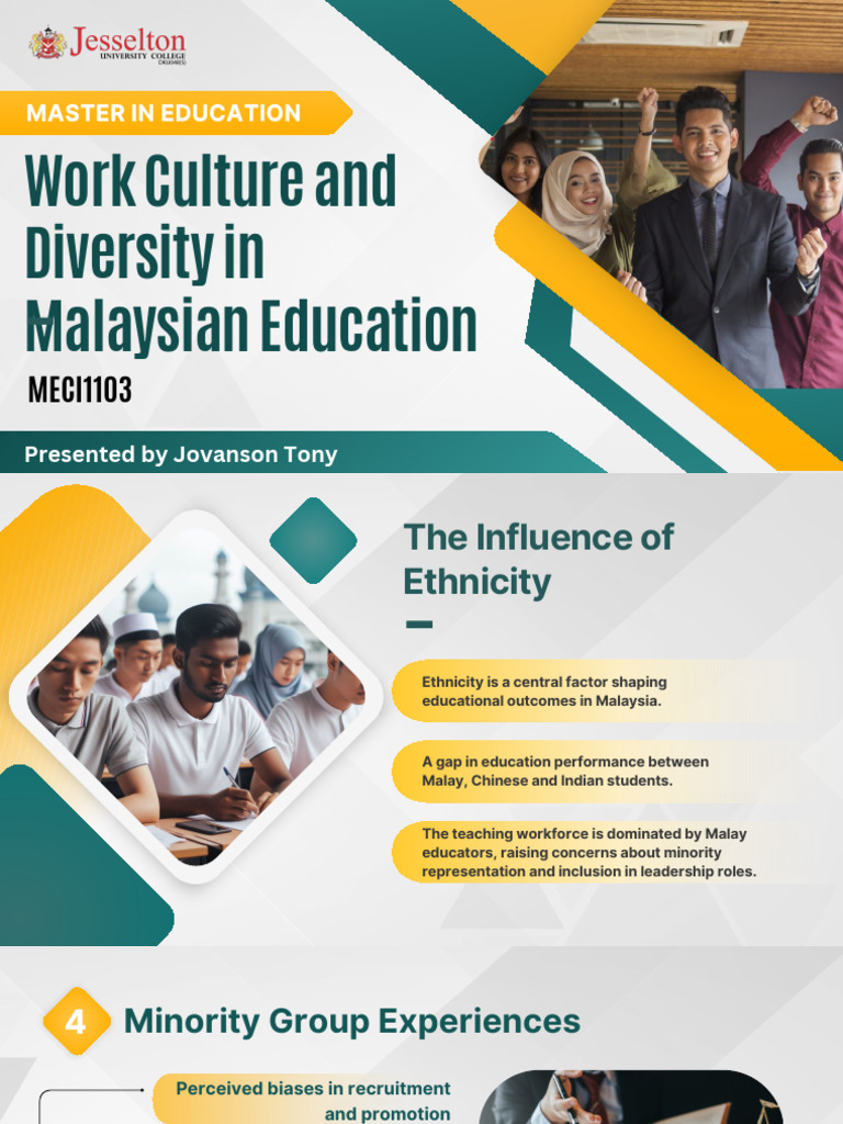 Diversity and Work Culture in Malaysian Education | PDF ...