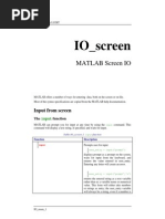 Matlab Io Screen