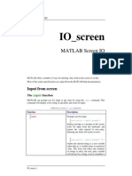 Matlab Io Screen