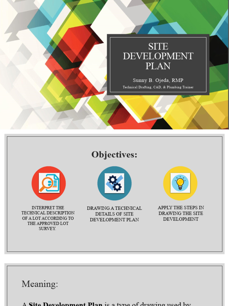 A Ar3 Site Development Plan | PDF | Land Lot
