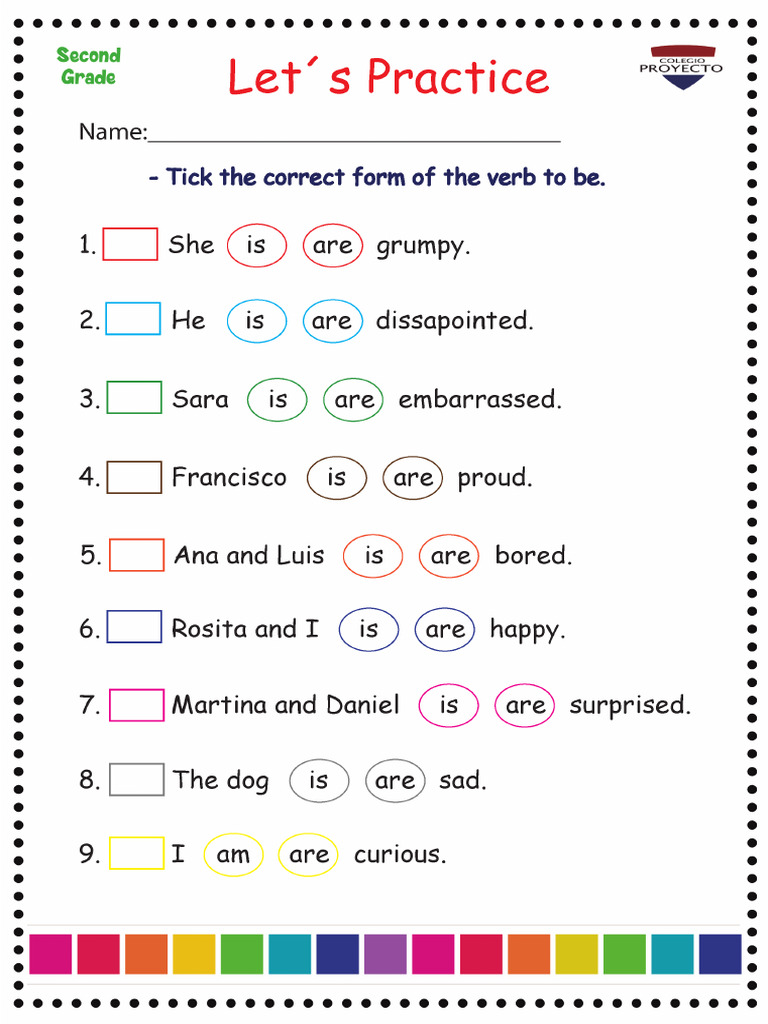 Complete Verb To Be | PDF