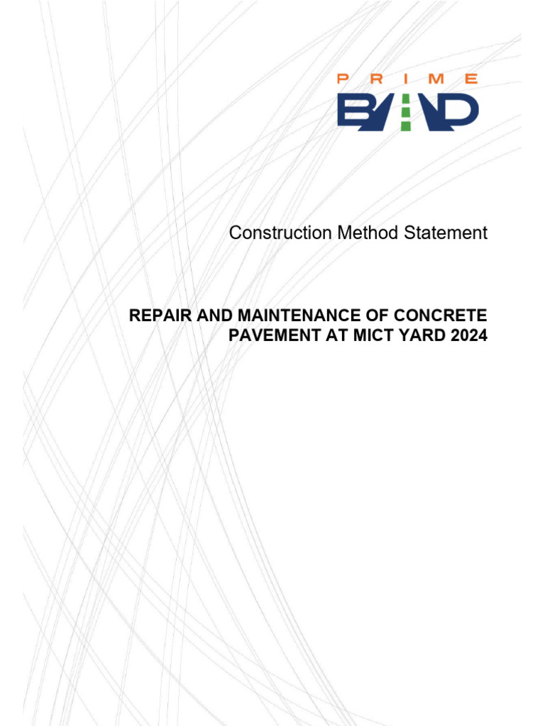 Construction Methods in Narrative Form | PDF | Concrete | Road Surface