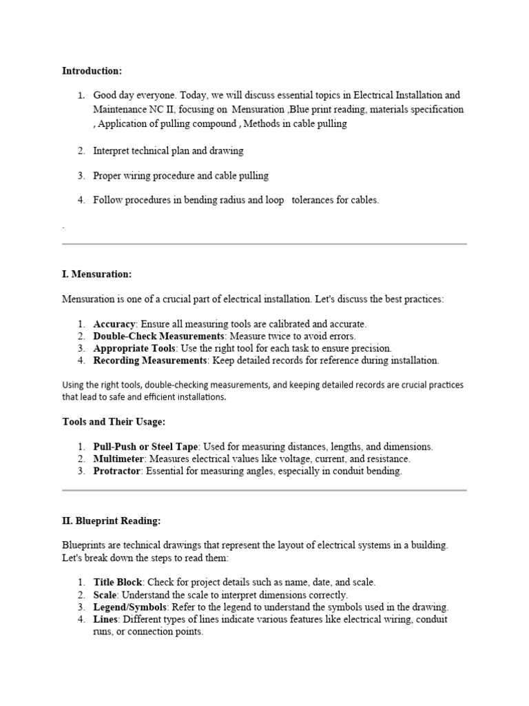 Script | PDF | Electrical Wiring | Manufactured Goods