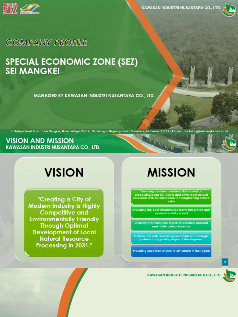 70 company profile sez sei mangkei pdf sewage treatment taxes