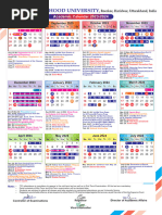 Academic Calendar of Aktu 2024 To 2025 | PDF