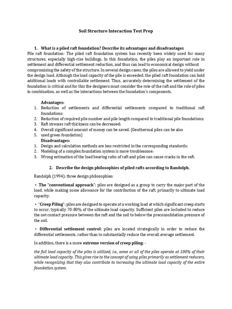 Soil Structure Interaction Test Prep | PDF | Earthquakes | Fault (Geology)