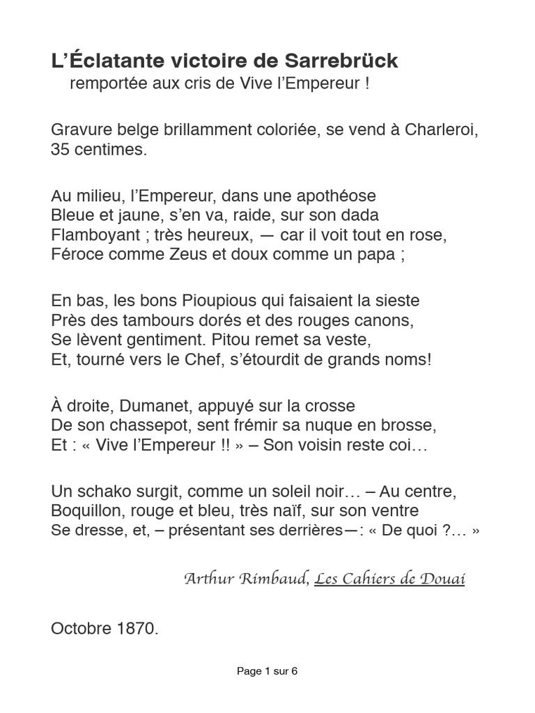 Analyse de 