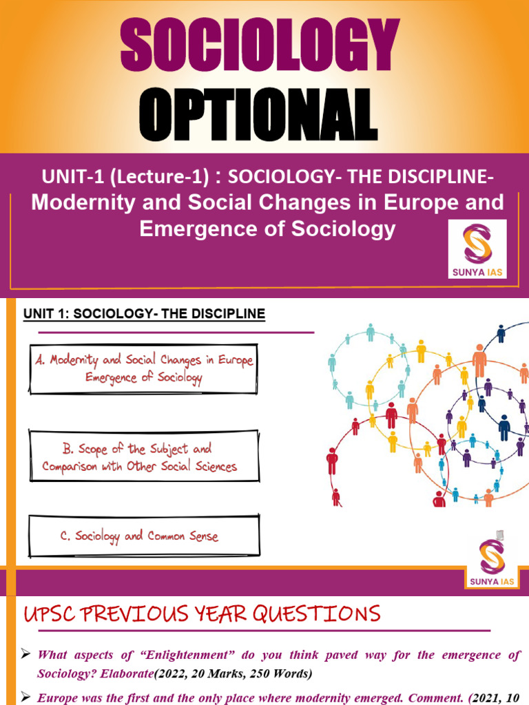 Modernity and Sociology in Europe | PDF | Sociology | Modernity