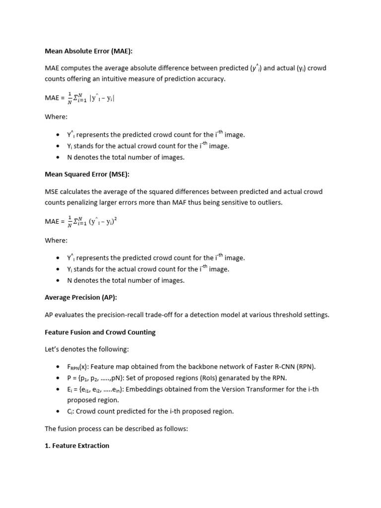 Mean Absolute Error | PDF | Mean Squared Error | Applied Mathematics