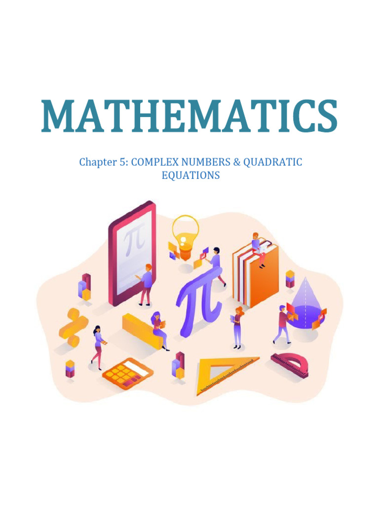 Complex Numbers and Quadratic Equations | PDF | Complex Number | Numbers