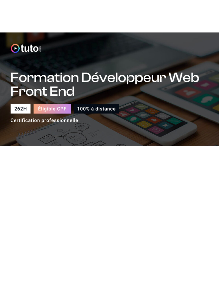 Formation Développeur Web Front-End | PDF | Internet | Internet et Web