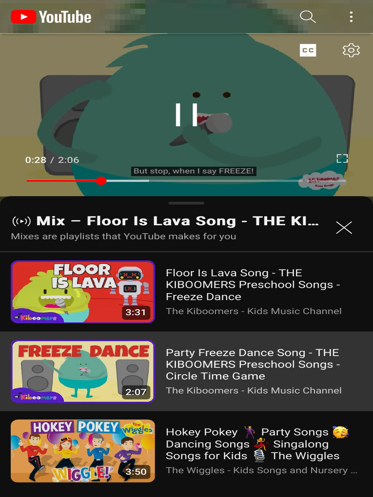 Party freeze dance song the kiboomers preschool pdf