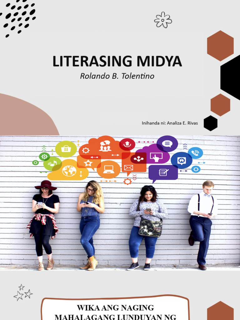 LITERASING MIDYA Isang Pag-Uulat | PDF