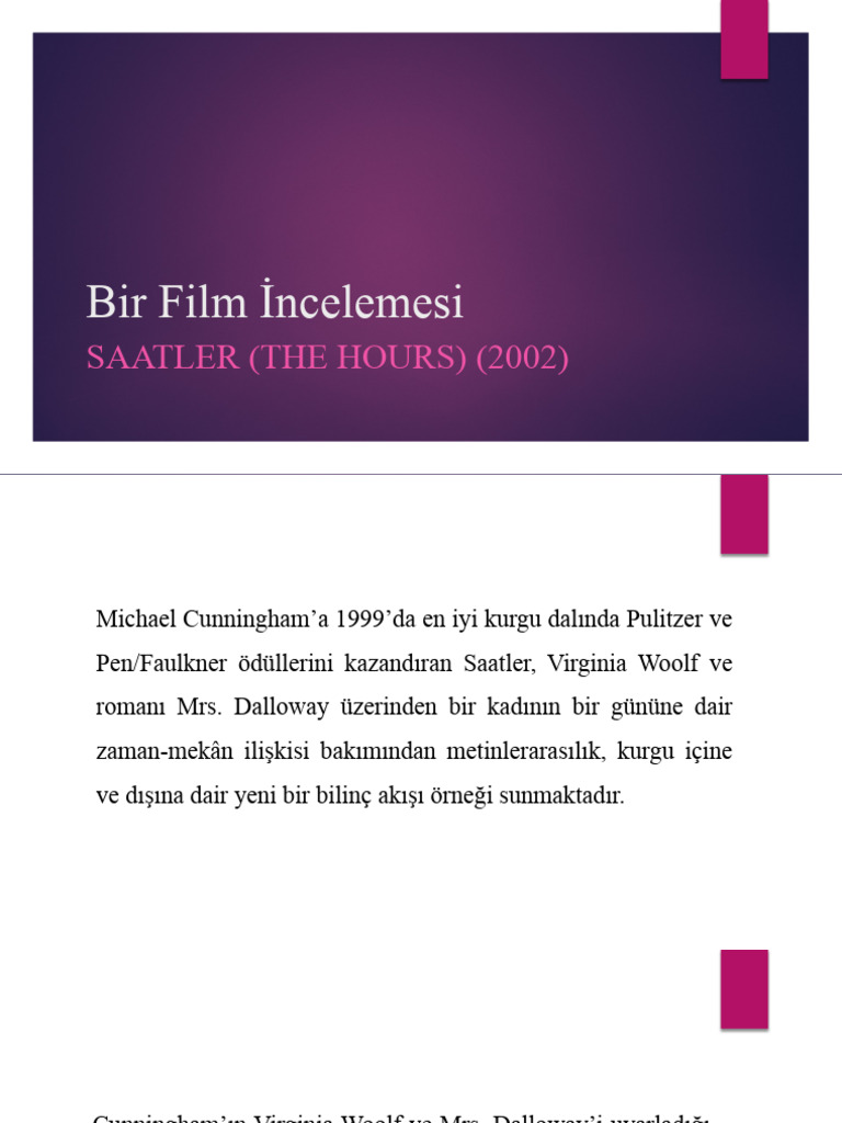 the hours film PDF