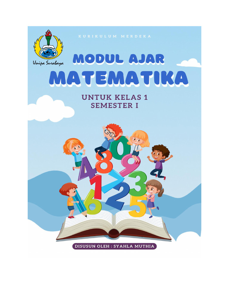Modul Matematika Fase A Kelas 1 Pbl Pdf
