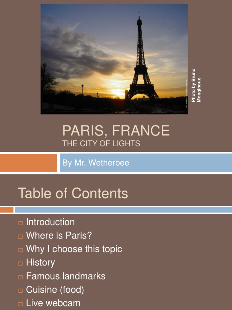 Discovering Paris: History and Landmarks | PDF | Home & Garden | Lifestyle