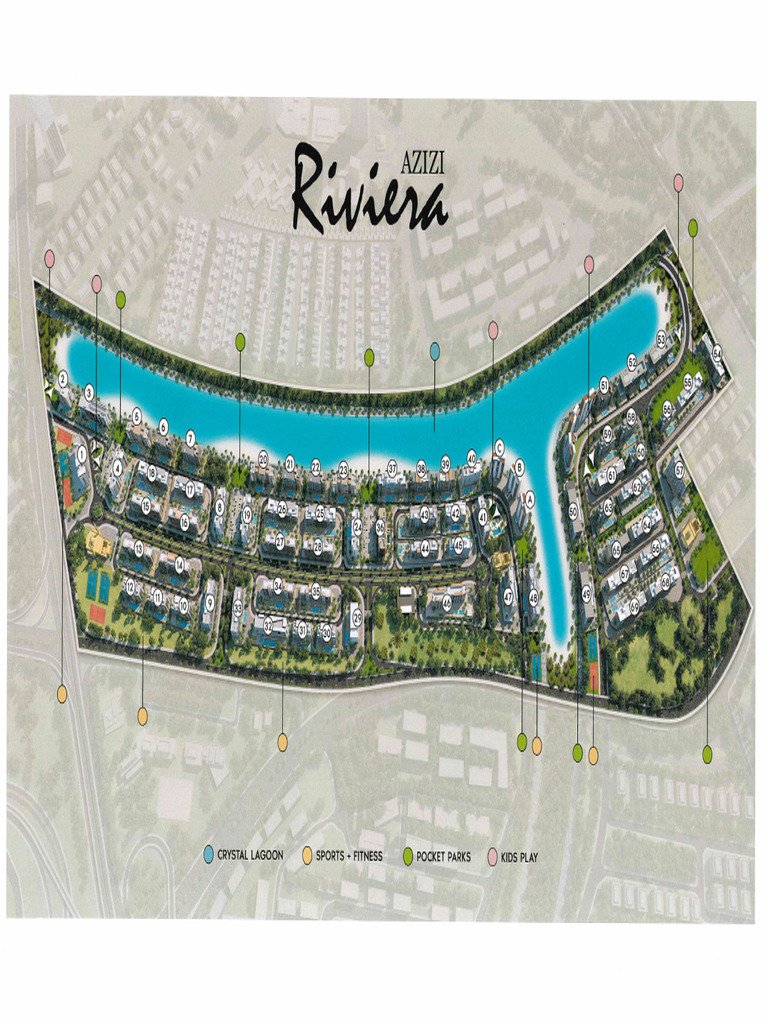 Riviera New Master Plan All Phases | PDF