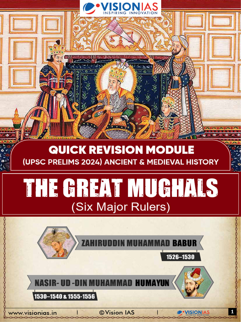 Mughal Empire: Key Battles & Administration | PDF | Mughal Empire