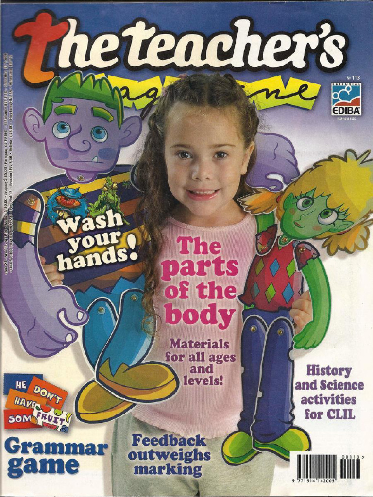 Theteacher'Smagazine N#113 Thepartofthebody PDF | PDF