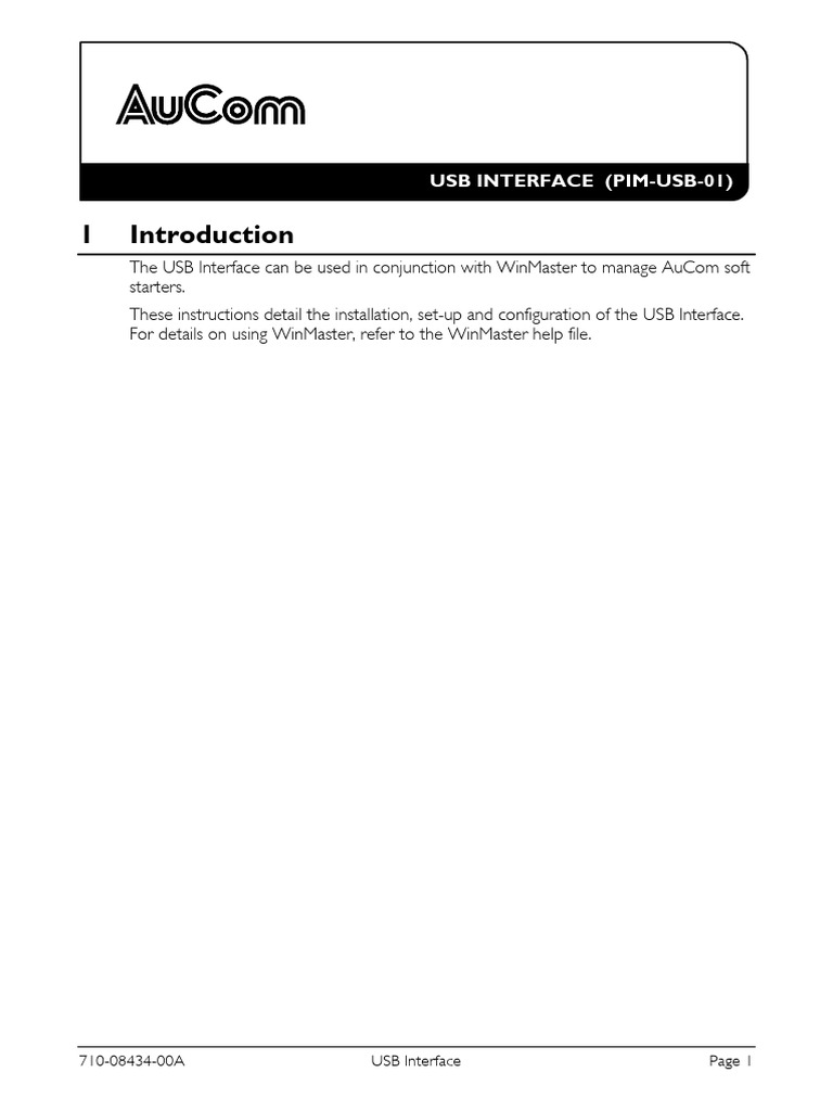 USB Interface Installation Guide | PDF | Usb | Computer Science