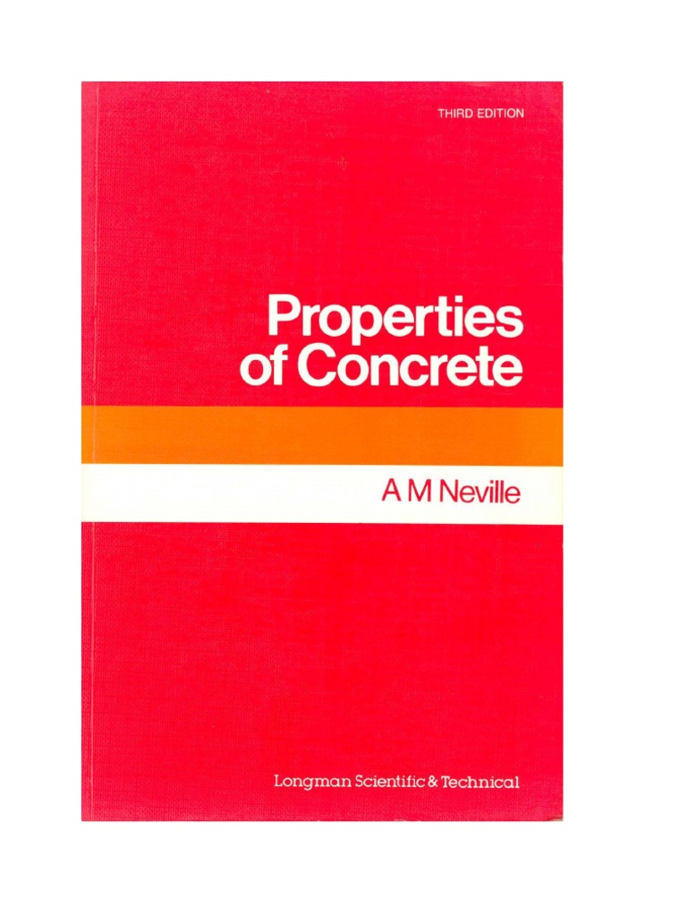 Properties of Concrete AM NEVILLE | PDF