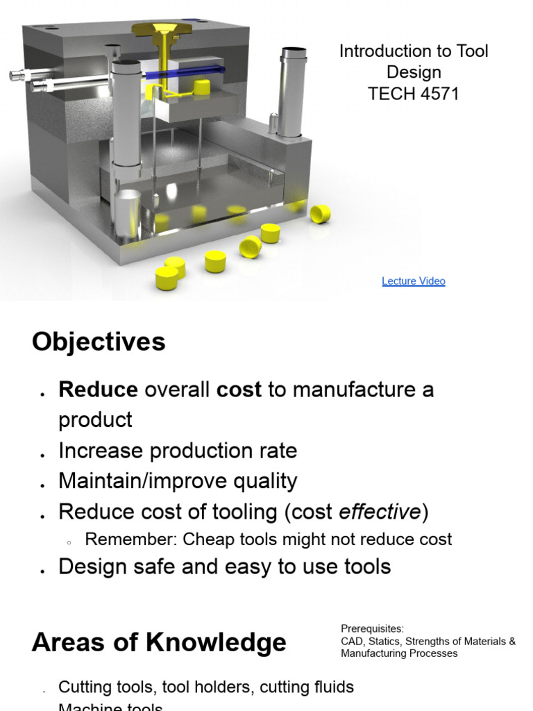 4571 Introduction To Tool Design Download Free Pdf Tools Machine Tool