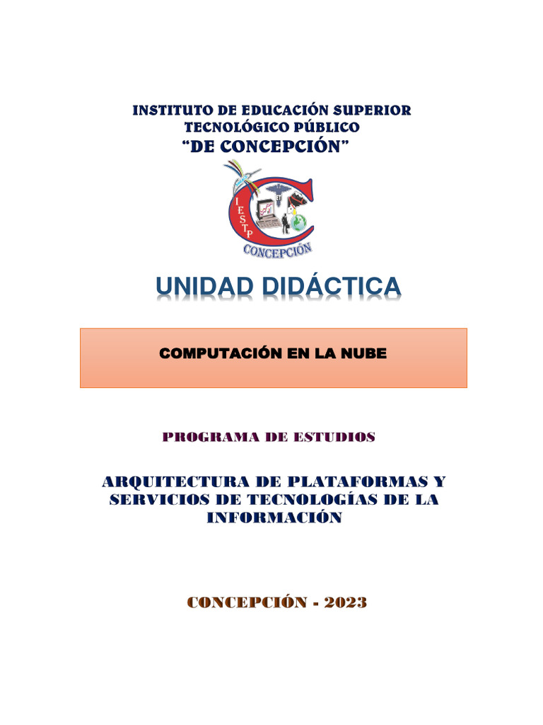 Arquitectura de Computación en la Nube | PDF | Computación en la nube ...