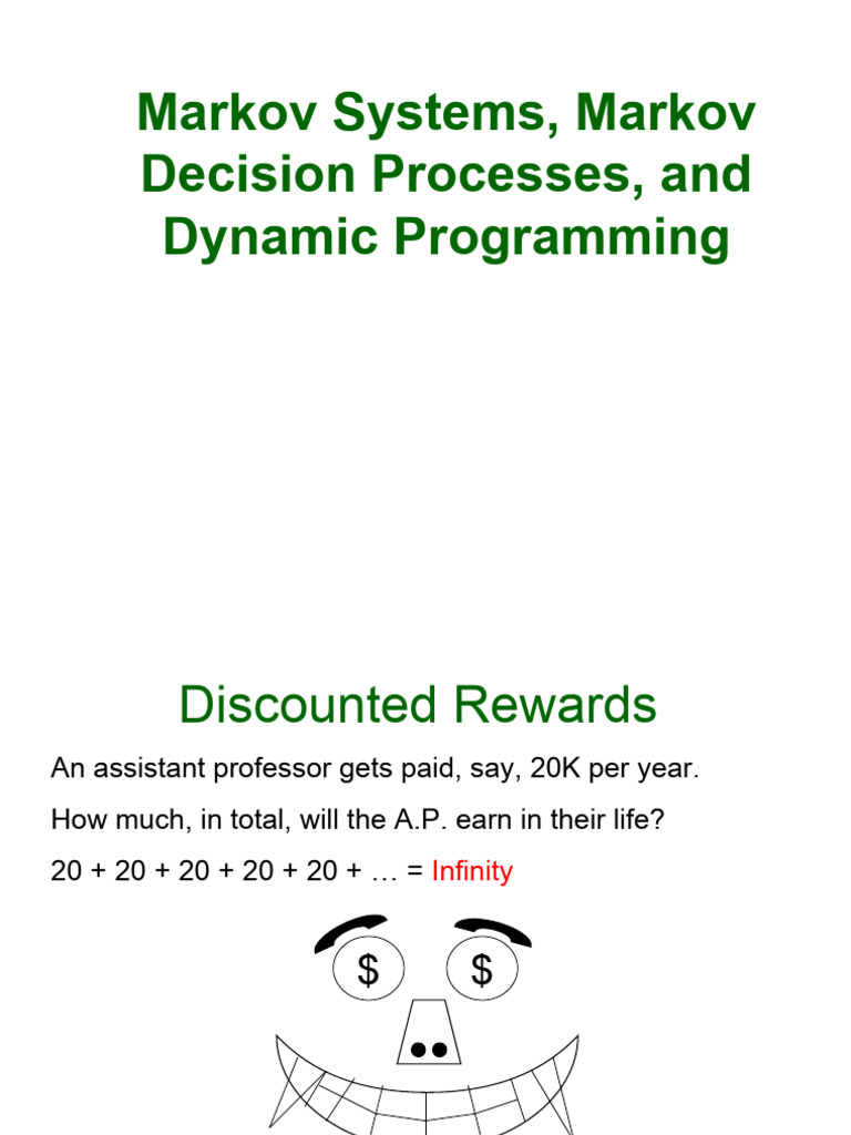 Markov Systems and Decision Processes | PDF | Markov Chain ...