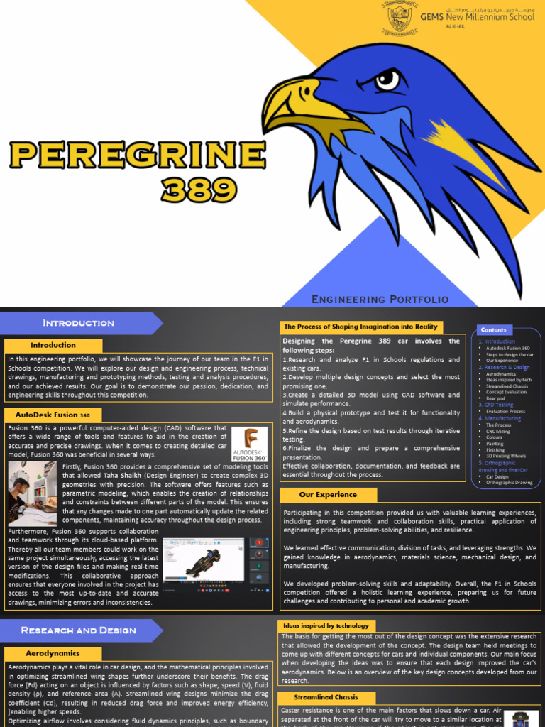 Engineering Portfolio Pdf Drag Physics Lift Force