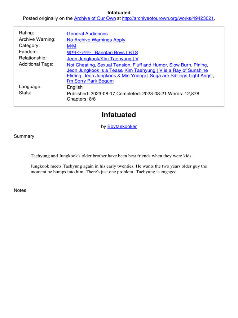 Infatuated | PDF | Kiss | Waiting Staff