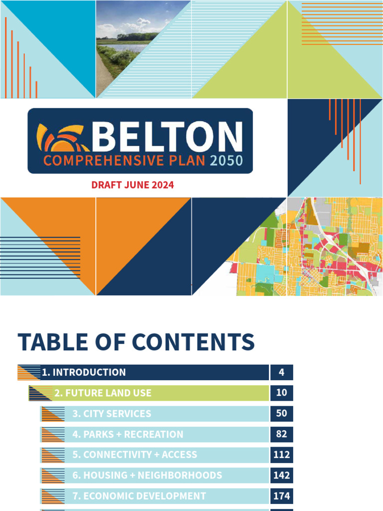 Belton Comprehenisve Plan | PDF | Mixed Use Development | Zoning