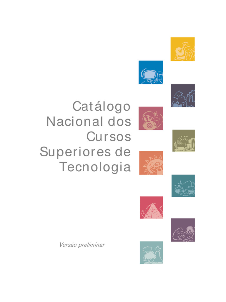 Catalogo Nacional de Cursos Superiores de Tecnologia Revisado | PDF ...