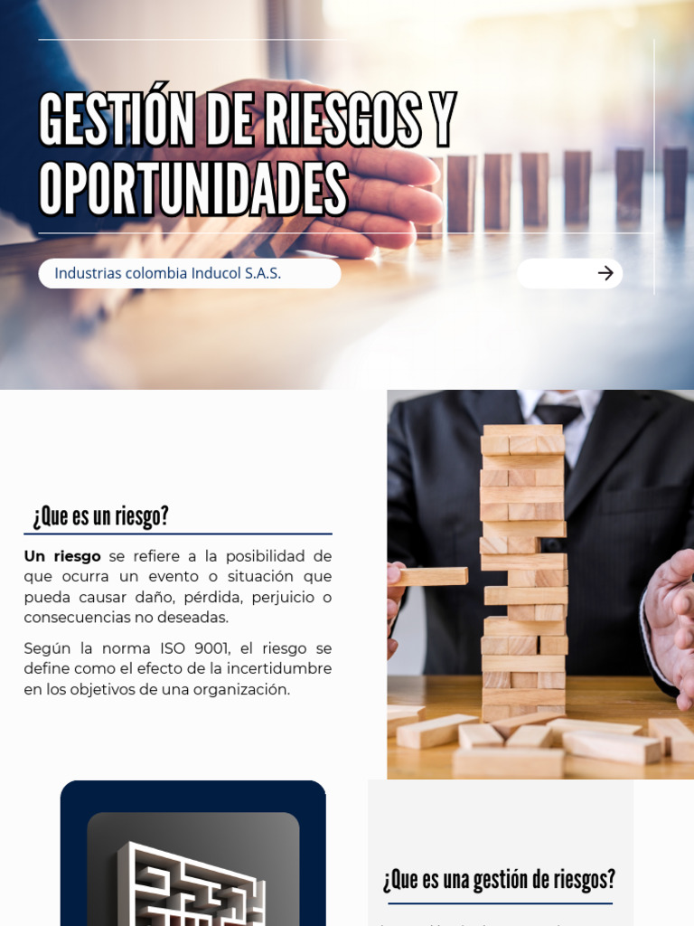 Gestión de Riesgos y Oportunidades Empresariales | PDF | Riesgo | Business