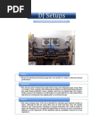 DJ Setups: A Technical Description by Patrick Meloche