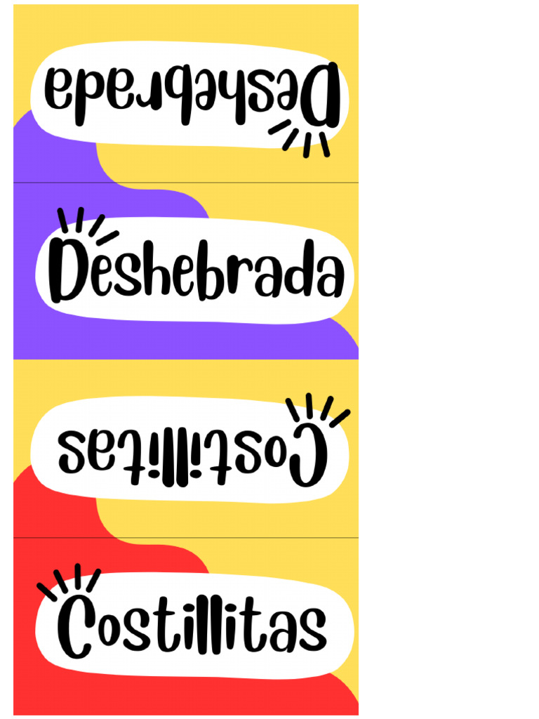 Guisado Letreros | PDF