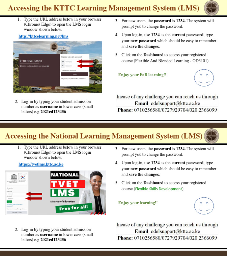 Accessing The LMS | PDF