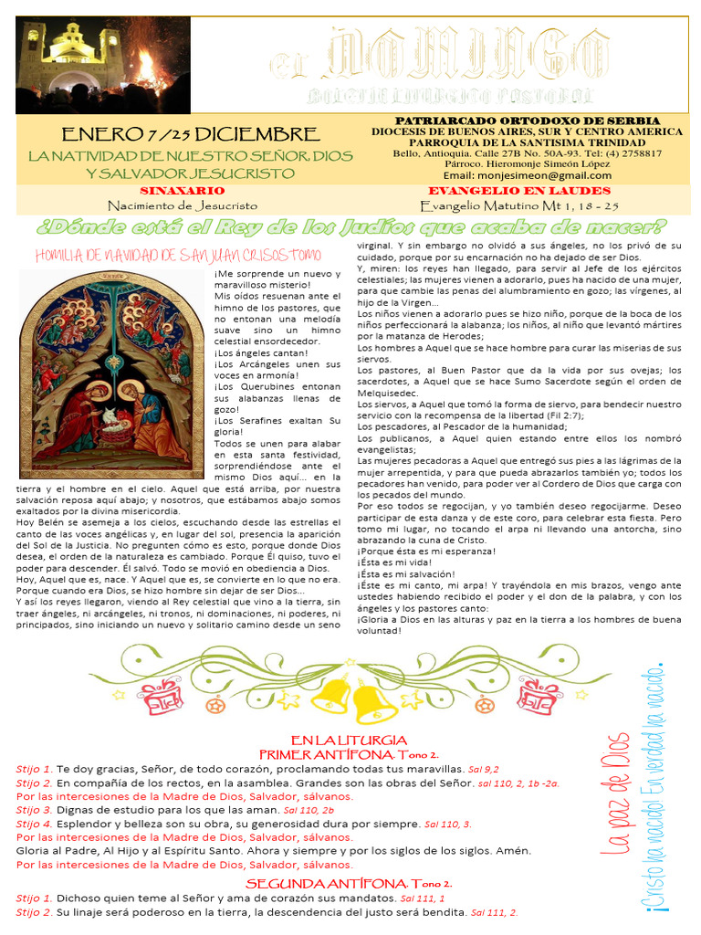 Navidad 2019 | PDF | Natividad De Jesus | María, madre de Jesús