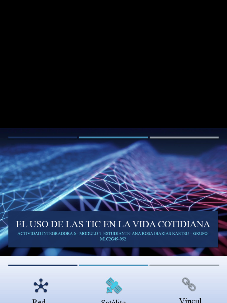 Uso de TIC en la Vida Diaria | PDF | Tecnología de información y ...