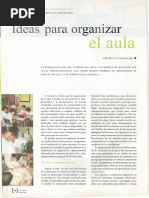 Distribución Efectiva del Aula Escolar | PDF | Salón de clases | Maestros