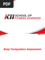 Navy Body Composition Assessment Guide | PDF | Waist | Neck
