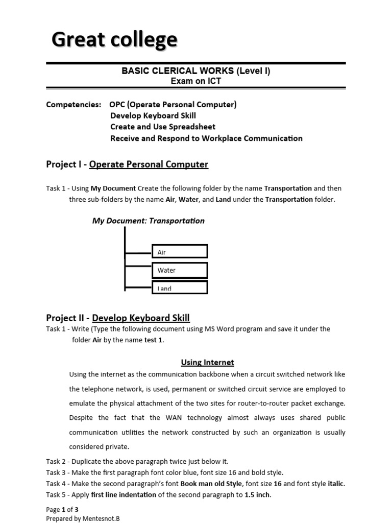 Great | PDF | Computer Network | Paragraph
