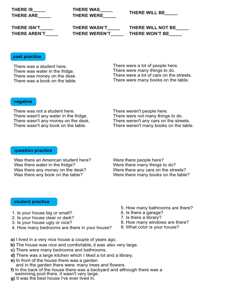 Descriptive House Vocabulary Guide | PDF