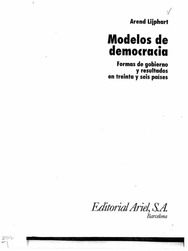 Lijphart PDF
