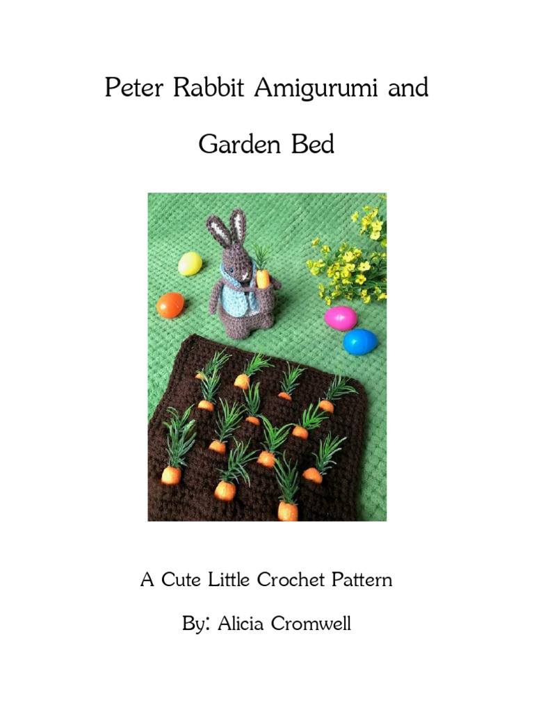 Free Peter Rabbit Amigurumi Pattern | PDF | Crochet | Textiles