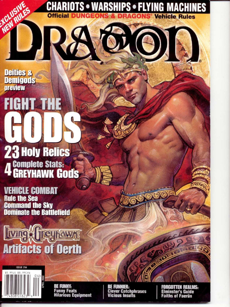 Dragon Magazine #294 | PDF