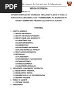 Informe Topografico - Churin