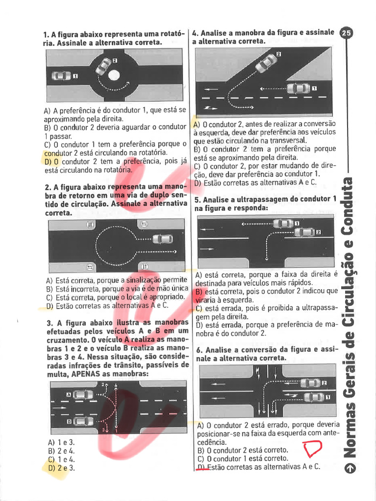 Normas Gerais de Circulação e Conduta | PDF
