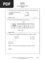 SEA 2023 - Math | PDF